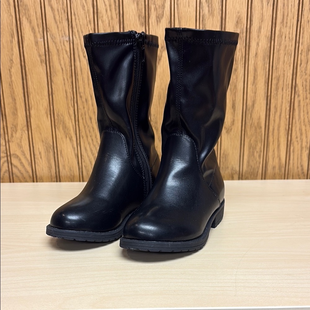 Black Toddler Stylish Boots